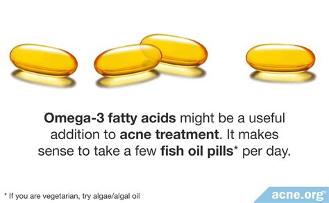 omega 3 supplement for acne